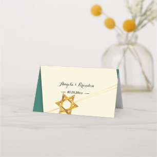 star of David Place Card