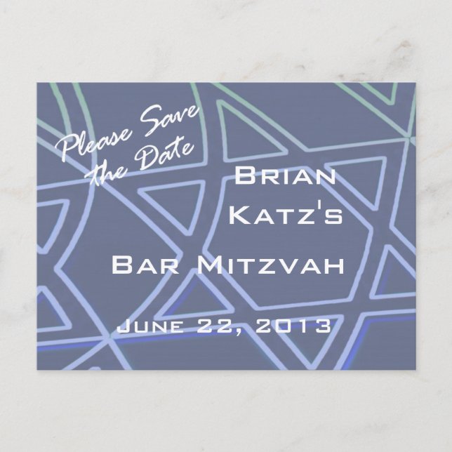 Star of David Postcard (Front)