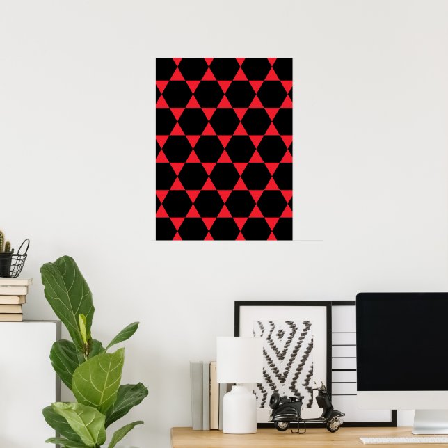star of david poster (Home Office)