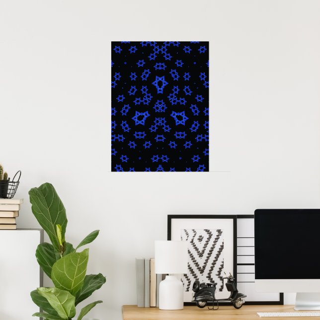 star of david poster (Home Office)