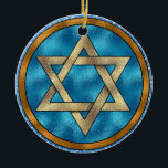 Star of David Shalom - SRF Ceramic Ornament<br><div class="desc">I love doing "ornaments' and have so many ready to publish in every category ... . and will probably have 100 more each month easily ... oh more than that! Decorate a theme tree. Hang them over a curtain rod year round. Tie them on anywhere. Add them to your gift...</div>