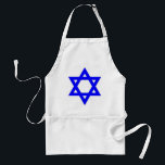 STAR OF DAVID STANDARD APRON<br><div class="desc">PEACE ON EARTH</div>