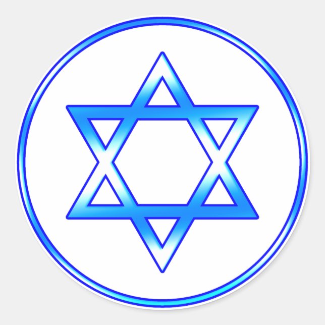 Star of David Stickers (Front)