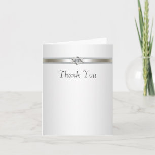 Star of David Thank You Card