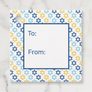 Star of David To From Favour Tags