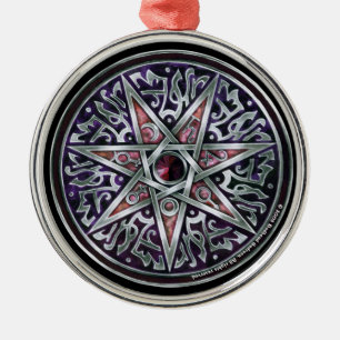 Star of Fey Premium Round Ornament