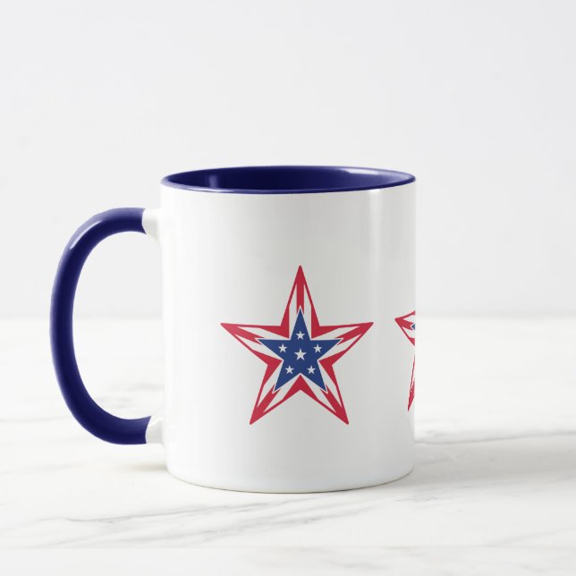 Star of Freedom (Horizontal) Mug (Left)