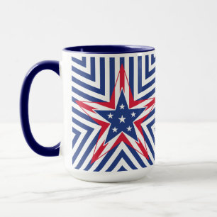 Star of Freedom (Stripe) Mug