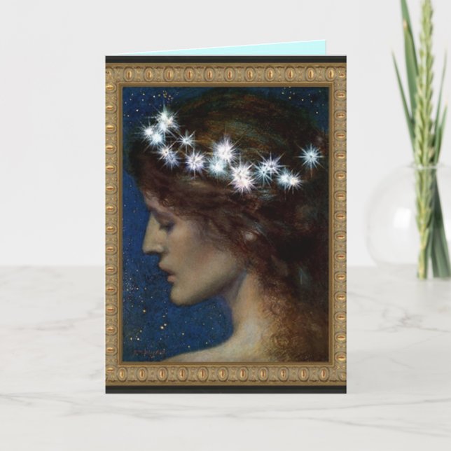 Star of Heaven by- Edward Robert Hughes Card (Front)