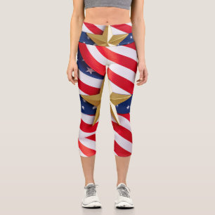 Star of Honour Capri Leggings