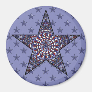 Star of Independence Magnet