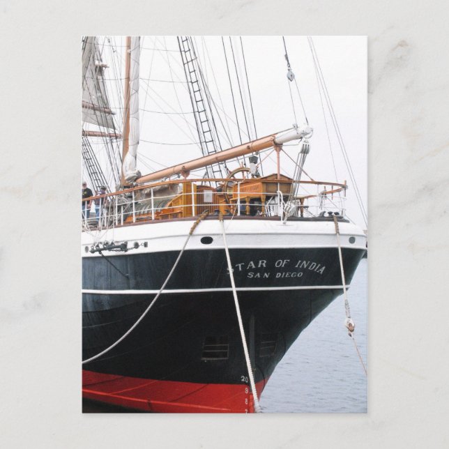 Star of India Postcard (Front)