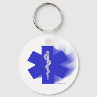 Star Of Life Art Gift Keychain