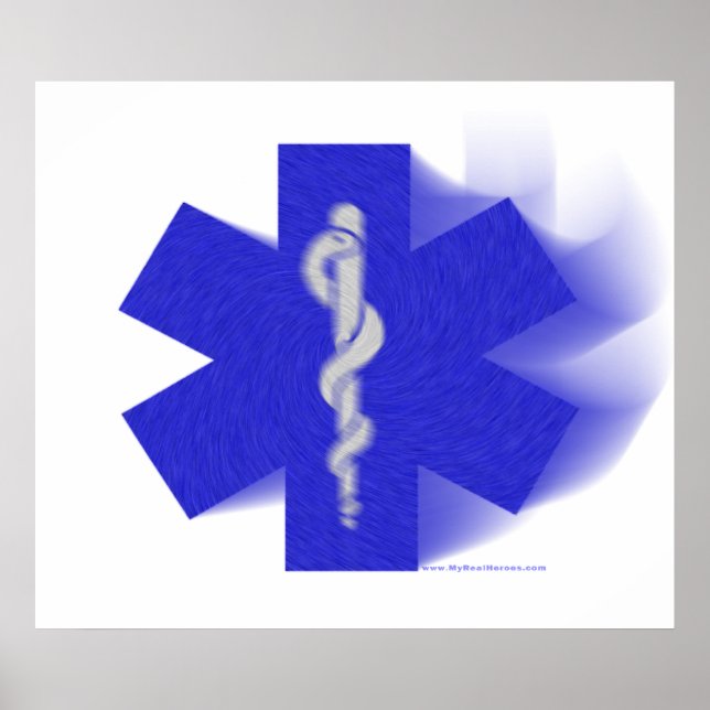 Star Of Life Art Gift Poster (Front)