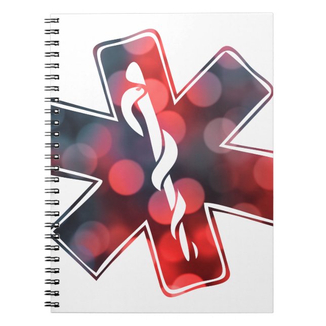 star of life bokeh notebook (Front)