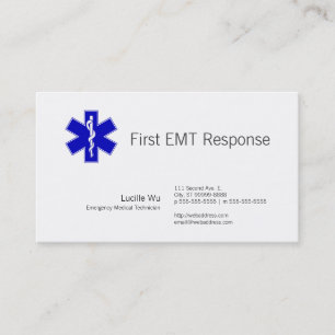 Star of Life Business Card