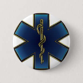 Star of Life EMS Button