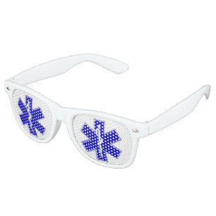 Star of Life (EMT) Retro Sunglasses