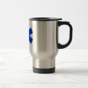 Star of Life / EMT Symbol Travel Mug