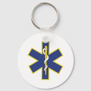 Star of Life Keychain