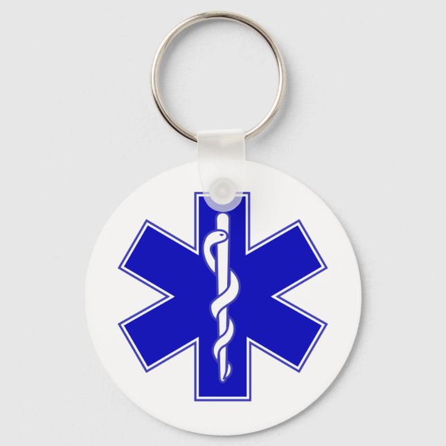 Star of Life Keychain (Front)