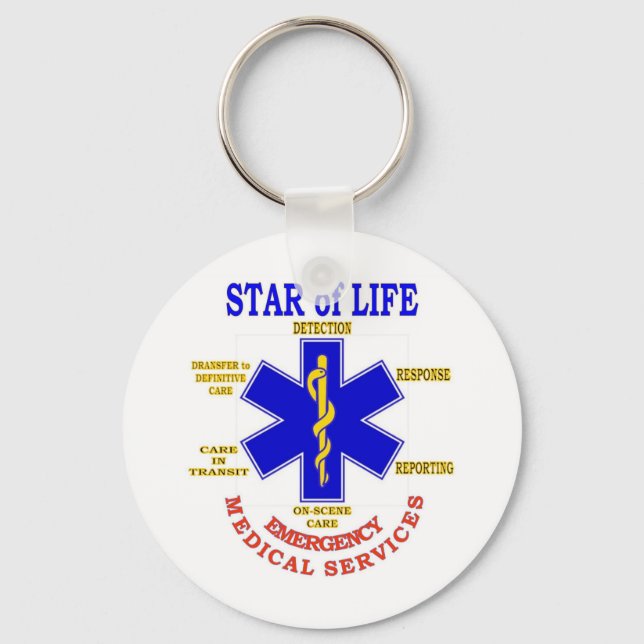STAR of LIFE Keychain (Front)