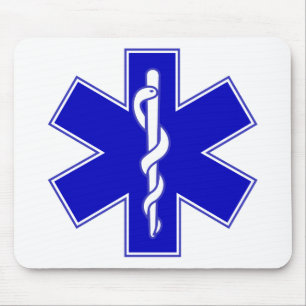 Star of Life Mouse Pad