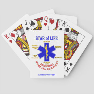 STAR OF LIFE PLAYING CARDS