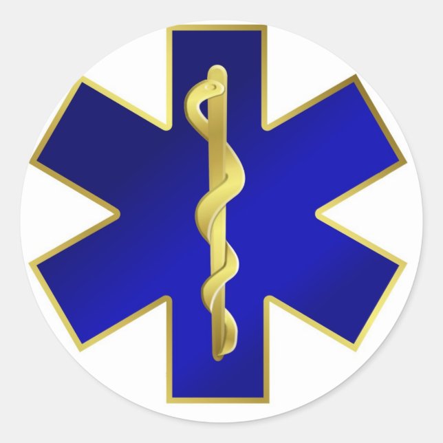 Star of Life Sticker (Front)
