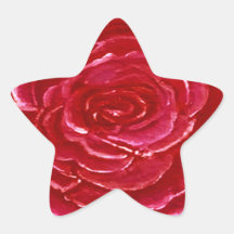 Star of Rose Sticker