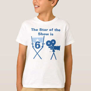 Star of Show Customizable Birthday T-shirt