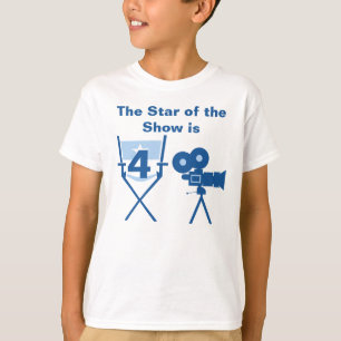 Star of Show Customizable Birthday T-shirt