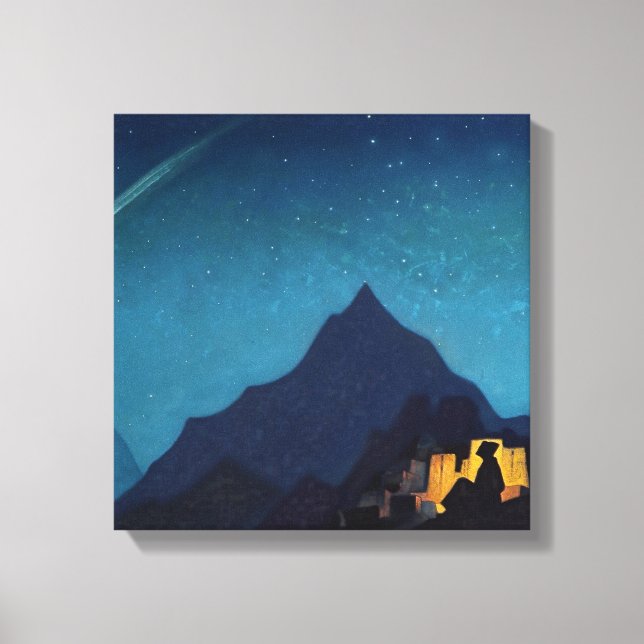 “Star of the Hero” by Nicholas Roerich Canvas Print (Front)