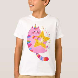 Star of the Purrty: B-Day Edition 🎂✨ T-Shirt
