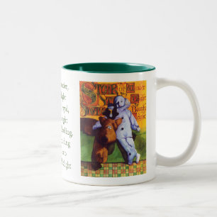 STAR OF WONDER Hunter Green Two-Tone Mug