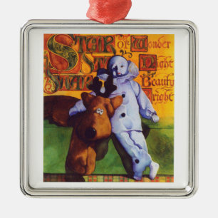 STAR OF WONDER Premium Square Ornament 