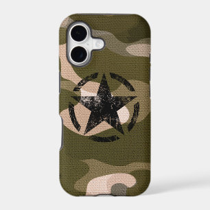 Star on Burlap style