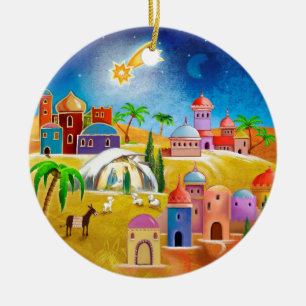 Star over Bethlehem x-mas ornament