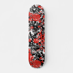 Star Paint Splatter Skateboard