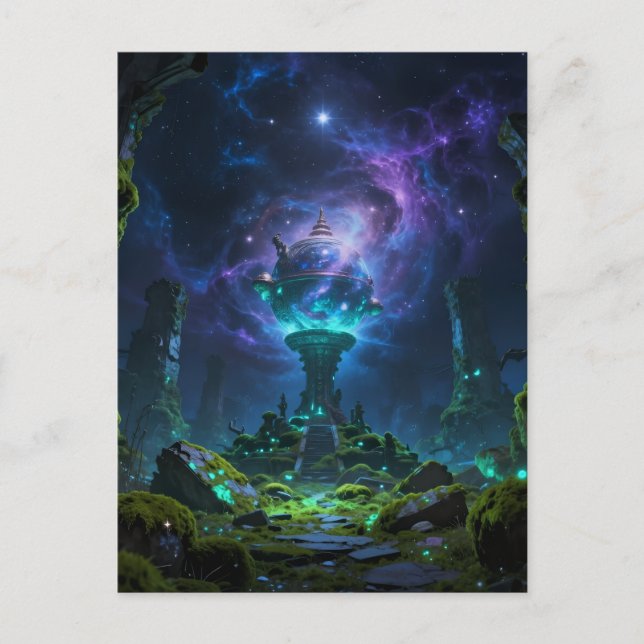 Star Path - Journey Through the Universe Postcard (Front)