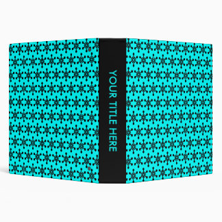 Star Pattern (1.5in) - Cyan Binder