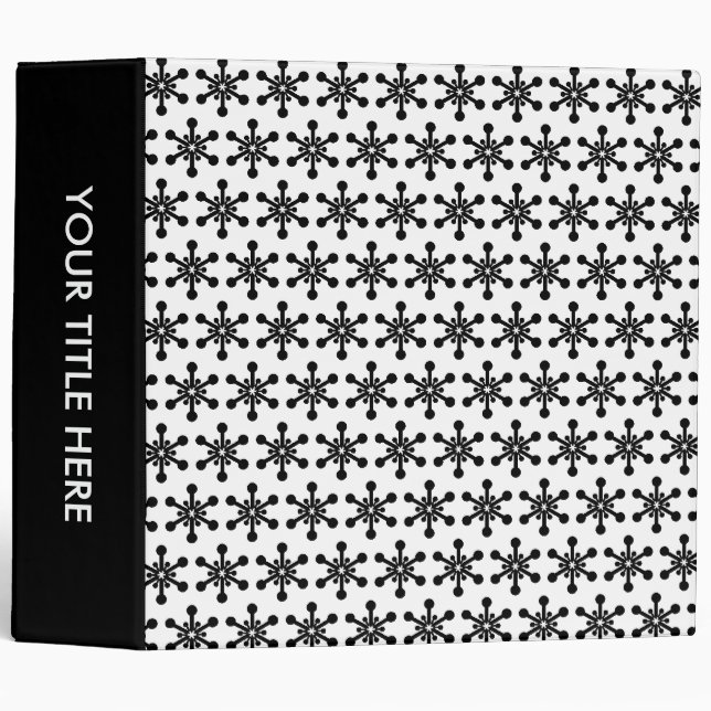 Star Pattern (2.0) - White Binder (Front/Spine)