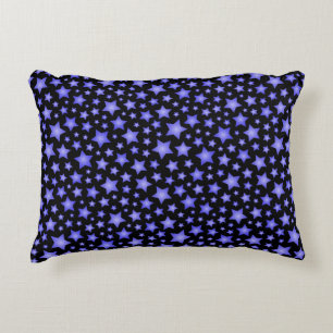 Star pattern decorative pillow