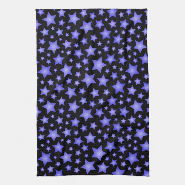 Star pattern kitchen towel (Vertical)