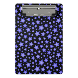 Star pattern mini clipboard