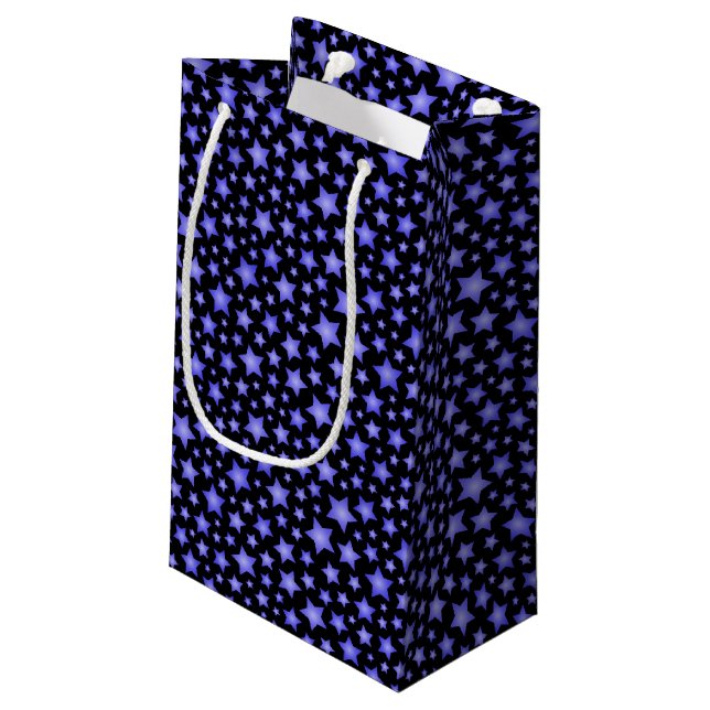Star pattern small gift bag (Back Angled)
