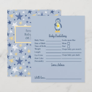 Star Penguin Baby Shower Predictions And Advice