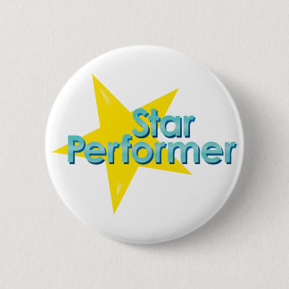 Star Performer 2 Inch Round Button