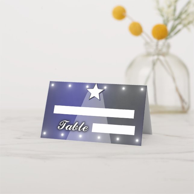 Star Place Card (Front)