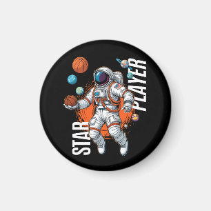 Star Player - Space Basketball Vibes  Magnet